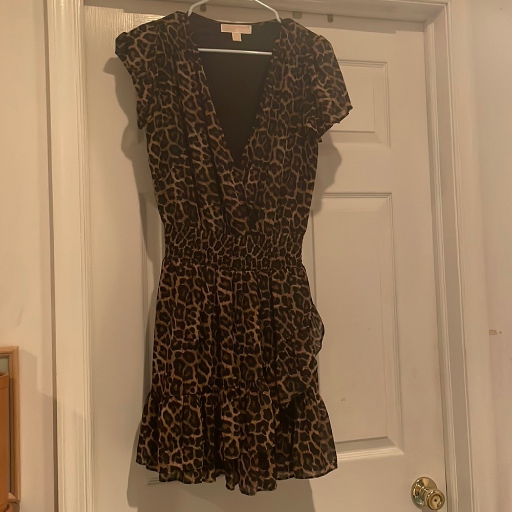 Michael Kors Cheetah Print Dress